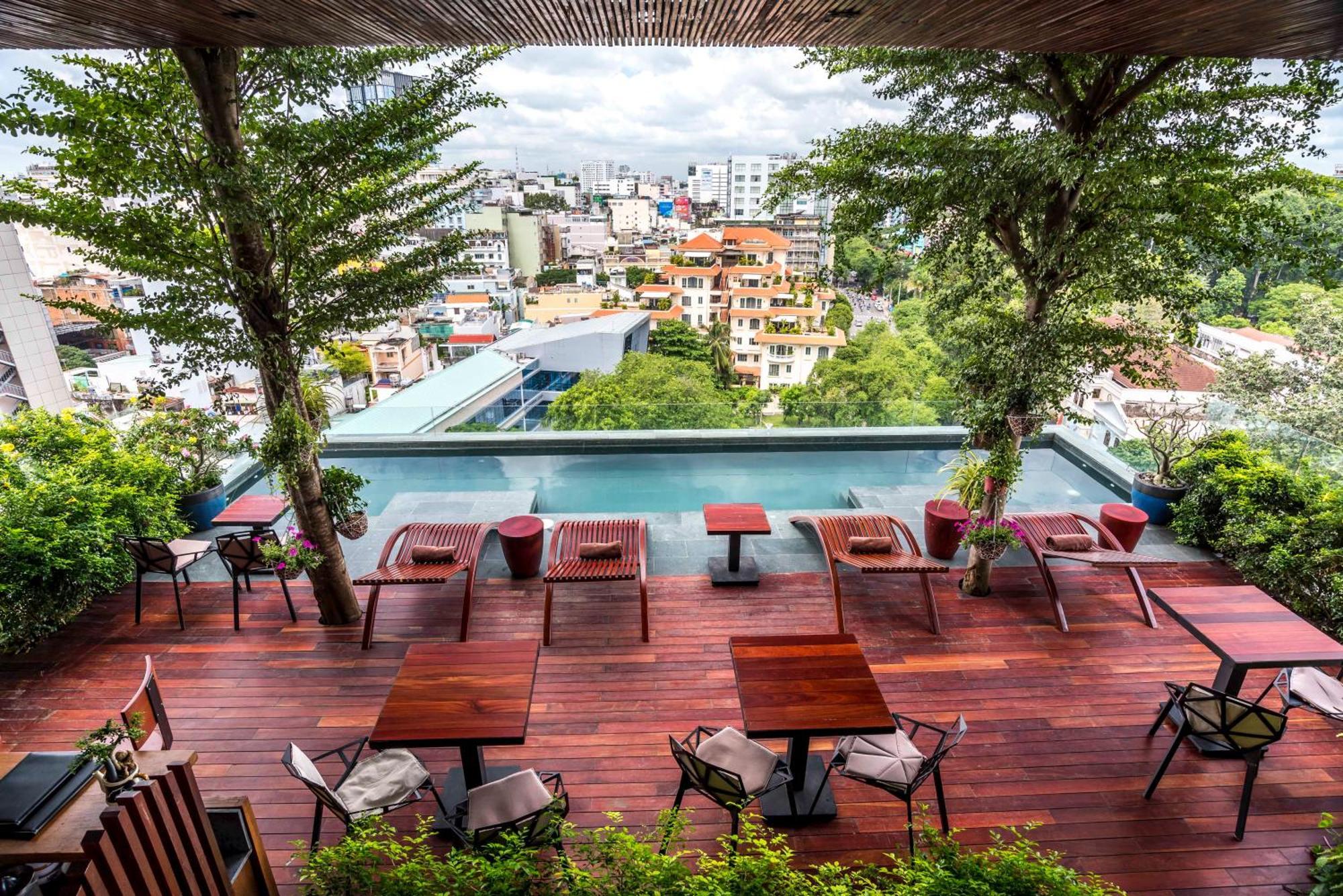 Silverland Yen Hotel Ho-Chi-Minh-Stadt Exterior foto